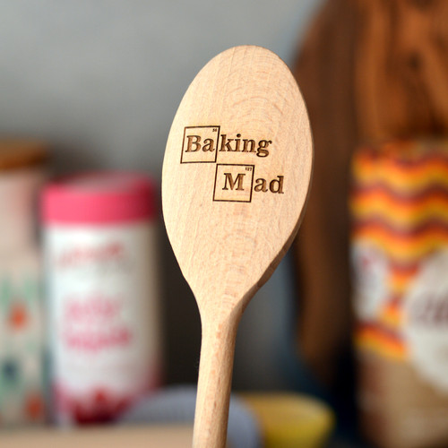 Personalised Baking Mad Spoon