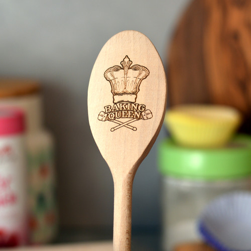 Personalised Baking Queen Spoon