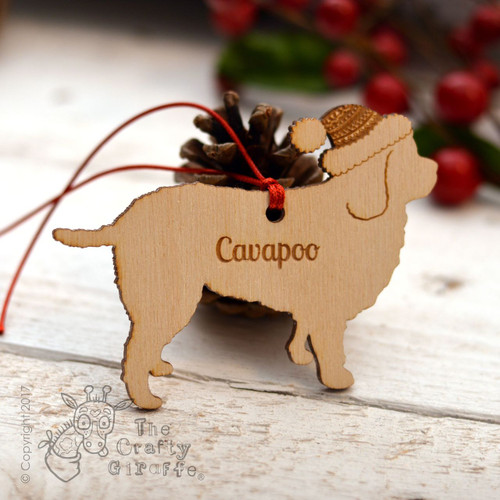 Personalised Cavapoo Decoration