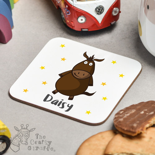 Personalised Horse Coaster