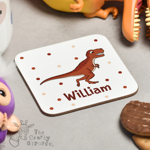 Personalised T-Rex Coaster