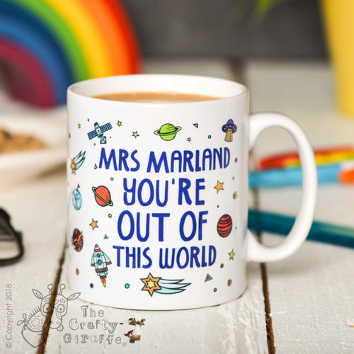 Personalised You're out of this world Mug