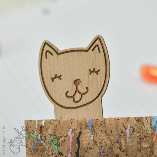 Personalised Cat Bookmark