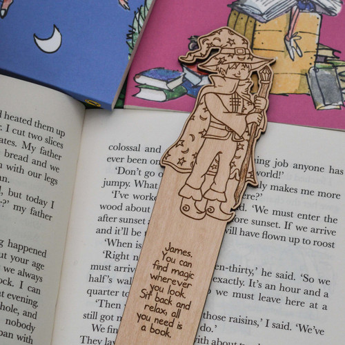 Personalised Wizard Bookmark