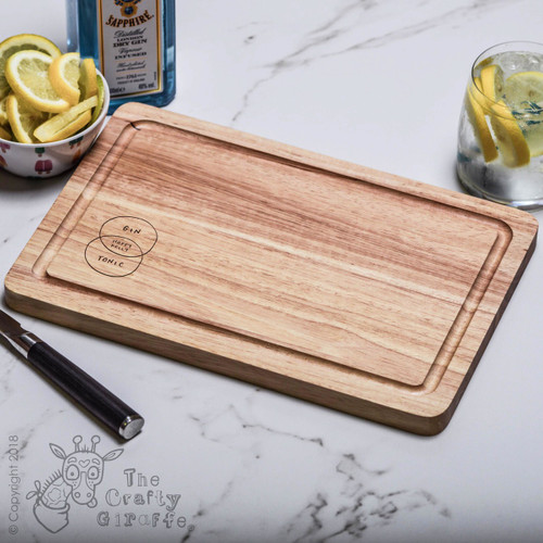 Personalised Happy Gin Board