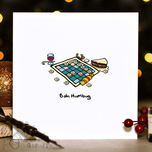 Bah Humbug Christmas Card