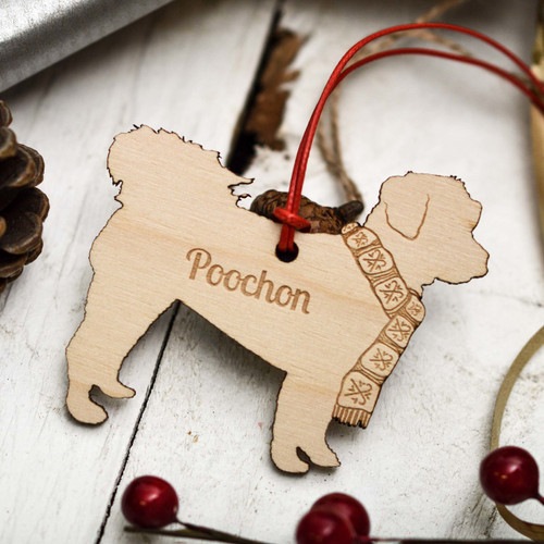 Personalised Poochon Decoration