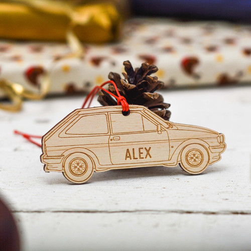 Personalised Ford Fiesta Decoration