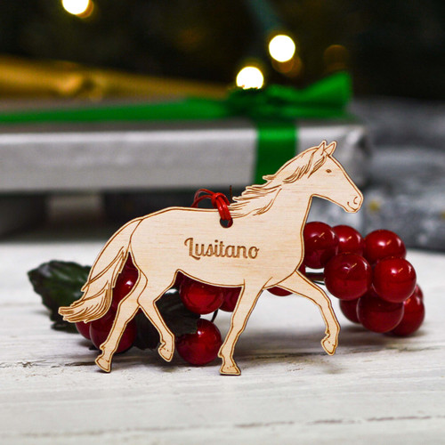 Personalised Lusitano Horse Decoration