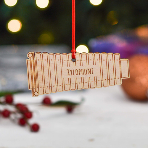 Personalised Xylophone Decoration