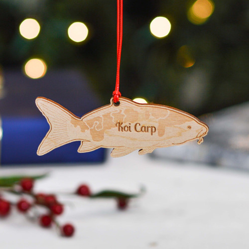 Personalised Koi Carp Fish Decoration