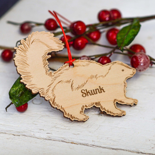 Personalised Skunk Decoration