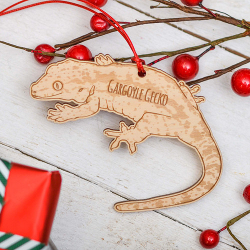 Personalised Gargoyle Gecko Decoration