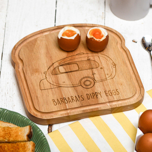 Personalised Breakfast Egg Board - Barefoot