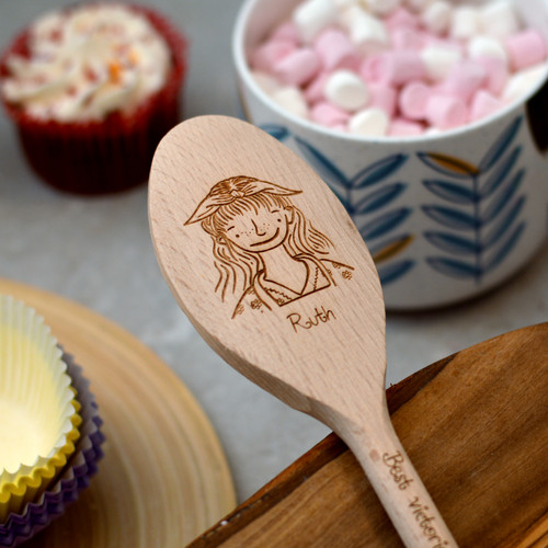 Personalised Character Spoon Face - Woman