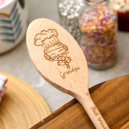 Personalised Character Spoon Face - Grandpa