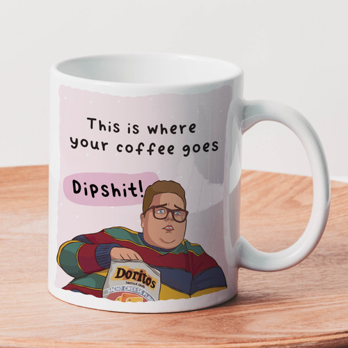 This where your coffee goes Mug