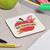 Personalised Best Teacher Ever - Apple Coaster - The Crafty Giraffe