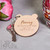 Personalised Bear Keyring - The Crafty Giraffe