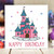 Princess Castle Birthday Card - The Crafty Giraffe