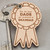 Buy Personalised Only the best Rosette Keyring From The Crafty Giraffe, the home of unique and affordable gifts for loved ones...