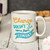 Change doesn't come from comfort Mug