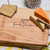 Personalised Grate Friend Cheeseboard with Knives