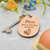 Personalised Clucking Awesome Keyring