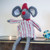 Buy Tall Mouse in Stripy Shirt Decoration From The Crafty Giraffe, the home of unique and affordable gifts for loved ones...