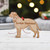 Personalised Scottish Deerhound Dog Decoration - Detailed
