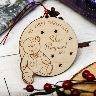 First christmas discount teddy bear 2018