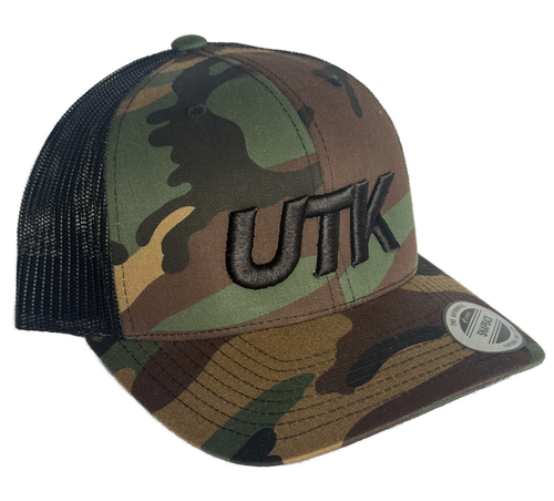 New! Woodland Camo UTK Snapback Hat