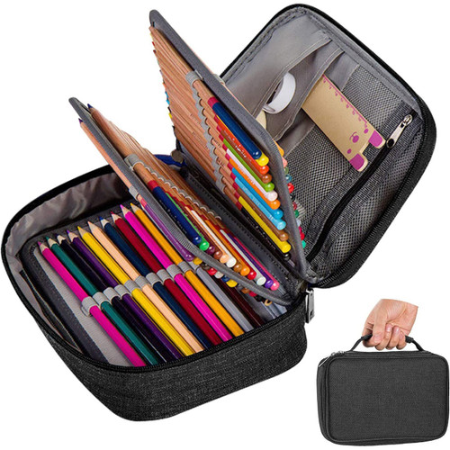 Pencil Case Large Capacity Multifunction Pencil Holder Stationery Organizer Box