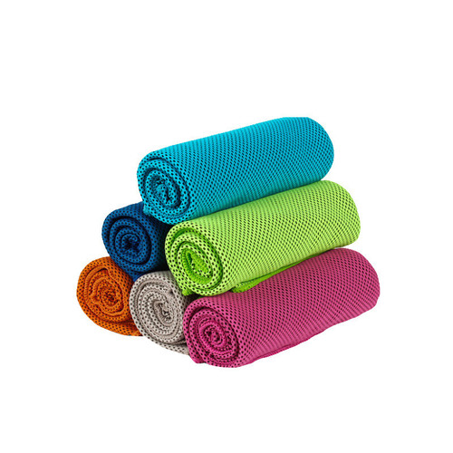 6 Cooling Towel (40" x 12") Ice Towel Sports Towel Soft and Breathable Cooling Towel. Microfiber Towels for Yoga;  Gym;  Running;  Camping;  Outdoor Activities and More.