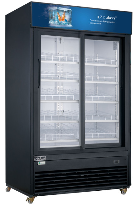 33.3 cu.ft. Commercial Upright Display Cooler/ Merchandiser /Refrigerator with sliding glass door 