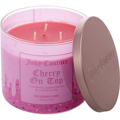 JUICY COUTURE CHERRY ON TOP by CANDLE 14.5 OZ