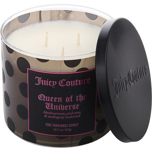 JUICY COUTURE QUEEN OF THE UNIVERSE by CANDLE 14.5 OZ