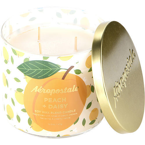 AEROPOSTALE PEACH & DAISY by Aeropostale CANDLE 14.5 OZ