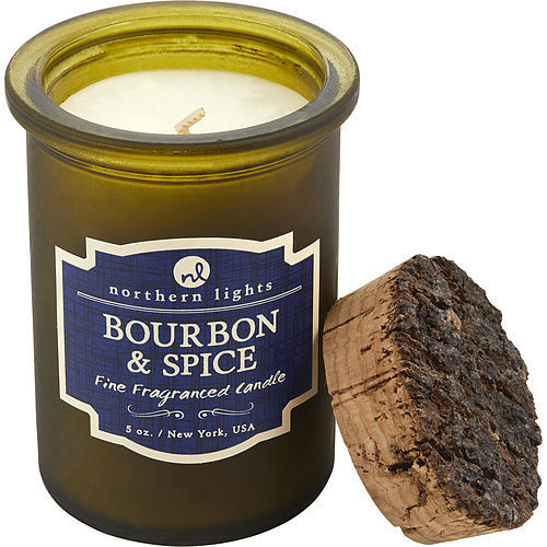 BOURBON & SPICE SCENTED by SPIRIT JAR CANDLE - 5 OZ. BURNS APPROX. 35 HRS.