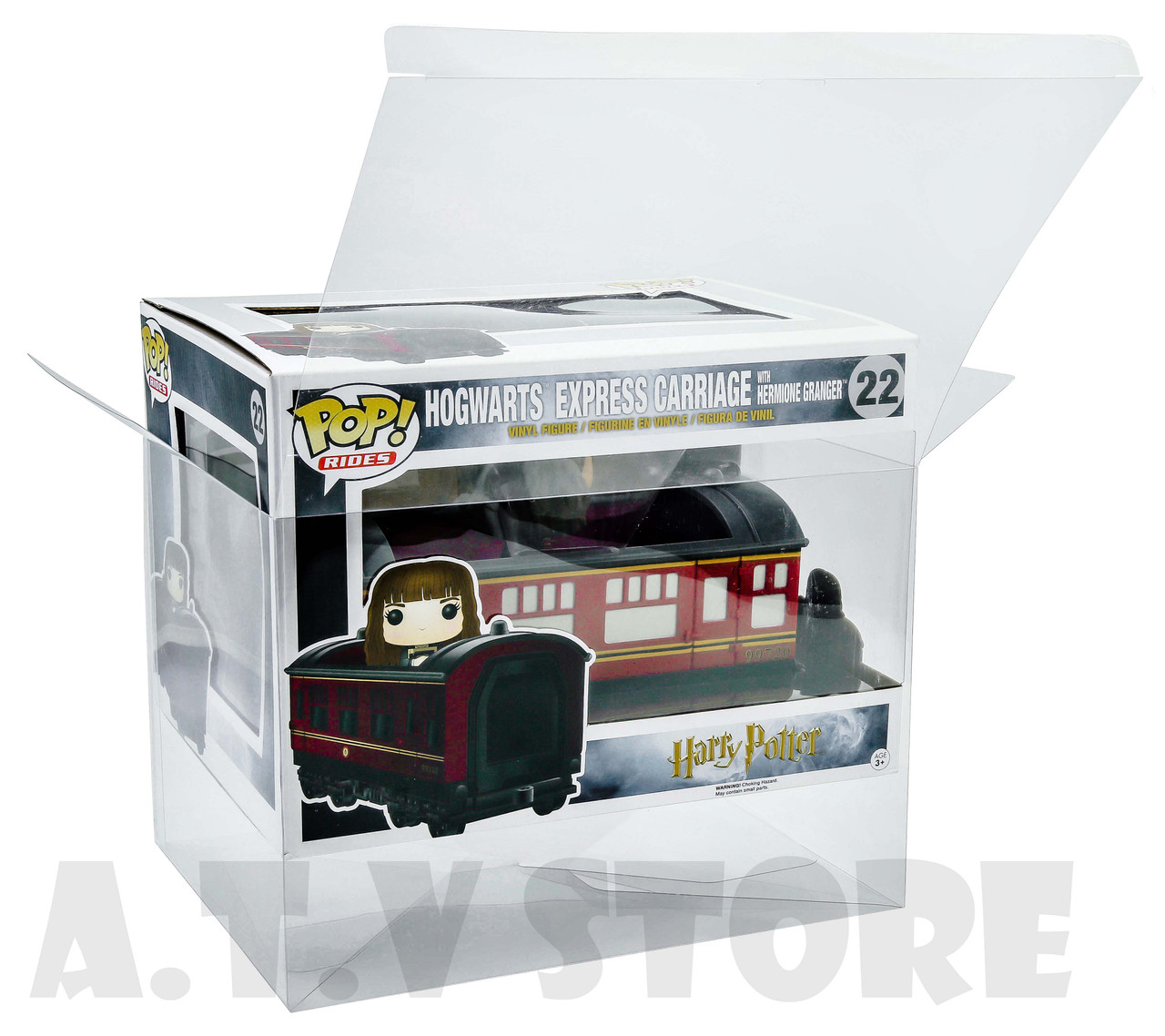 POP! Rides Harry Potter: Hogwarts Express Carriage com Ron Weasley - Funko