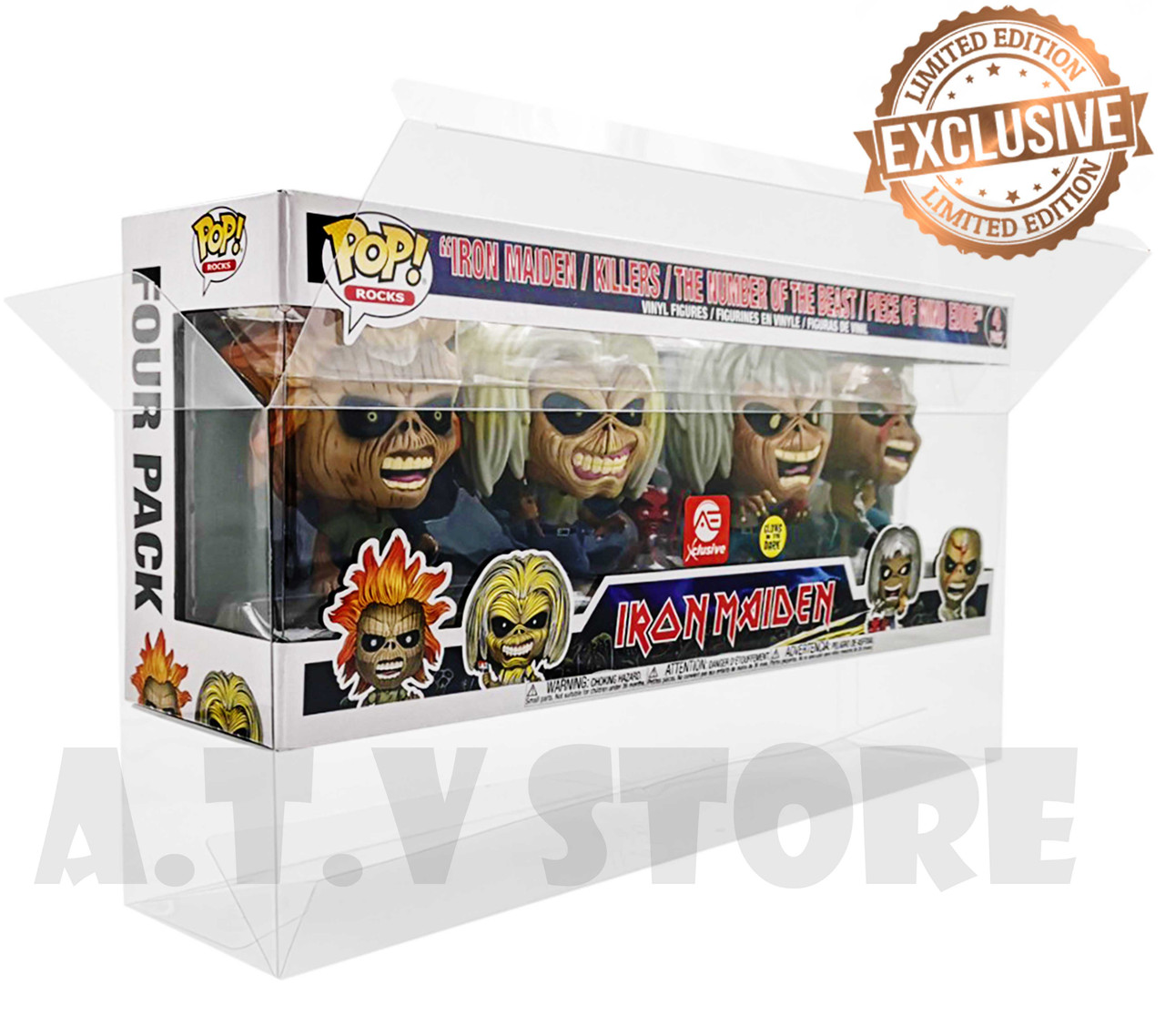 ATV Iron Maiden 4 Pack UV Protector x1 