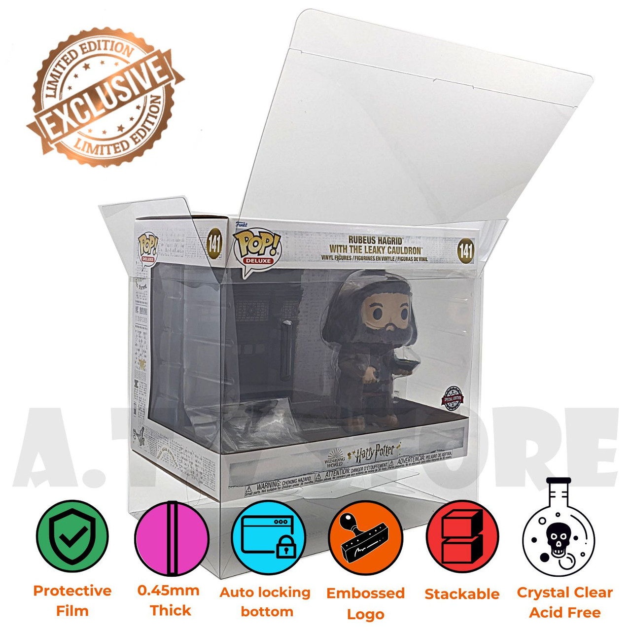 Funko POP! Harry Potter Deluxe Rubeus Hagrid with the Leaky