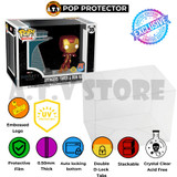 Pop Protector for Avengers Tower & Iron Man | Protective Case for Funko Pop Town (#35)
