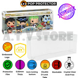 Pop Protector for One Piece 4-Pack | Protective Case for Funko Pop 4-Pack Set