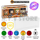 Pop Protector for Android 16, 17, 18 & Dr. Gero 4-Pack | Protective Case for Funko Pop 4-Pack Set