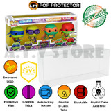 Pop Protector for TMNT 4-Pack | Protective Case for Funko Pop Collectibles