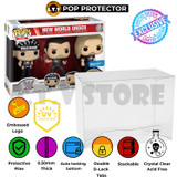 Pop Protector for WWE New World Order 3-Pack (nWo) | Protective Case for Funko Pop WWE Triple Pack Walmart Exclusive