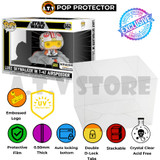 Pop Protector for Luke Skywalker in T-47 Airspeeder #662 | ATV UV Case for Star Wars Hyperspace Heroes Funko Ride