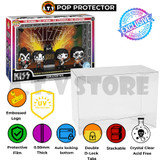 Pop Protector for KISS Alive II Tour 1978 Funko Moment – ATV 0.50mm UV Case for Deluxe Rock Collectibles