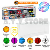 Funko Pop! Marvel 5-Pack: Prodigy, The Hornet, Prince of Arachne + ATV UV Protector (0.50mm)